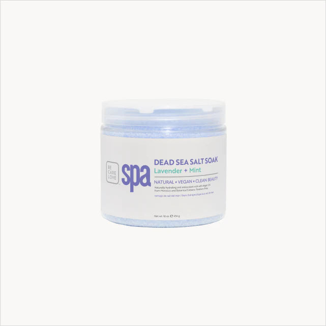 Lavender + Mint Dead Sea Salt Soak